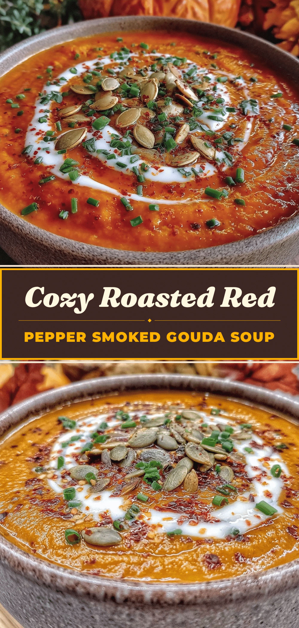 Cozy Fall Roasted Red Pepper and Smoked Gouda Soup: Easy Recipe 5 roasted red pepper and smoked gouda soup recipe