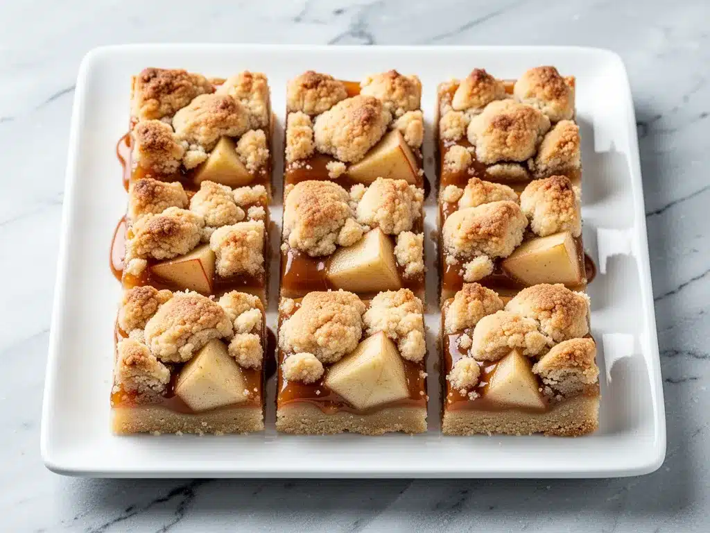 Salted Caramel Apple Pie Bars: Easy Best Dessert 4 salted caramel apple pie bars preparation steps