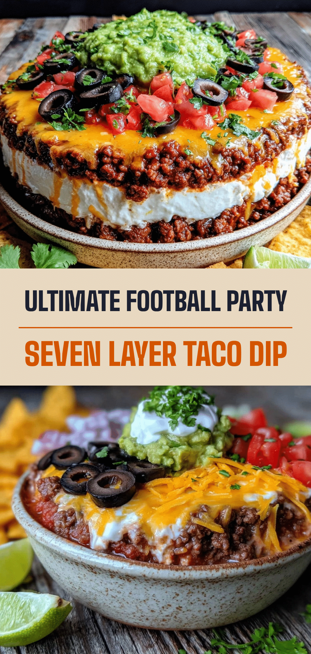 Seven Layer Taco Dip: 5 Ingredients for Budget Game Day 5 seven layer taco dip recipe