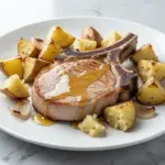 Sheet Pan Honey Mustard Pork Chops - featured image