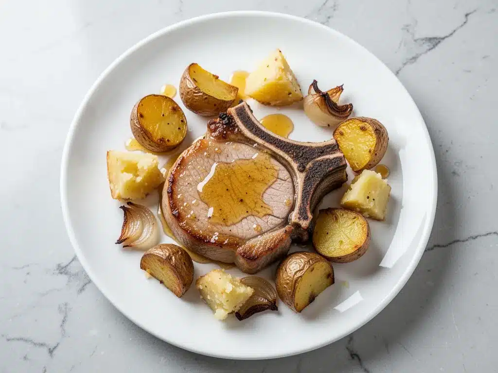 Sheet Pan Honey Mustard Pork Chops: Easy 30-Min Weeknight Dinner 4 Sheet Pan Honey Mustard Pork Chops preparation steps