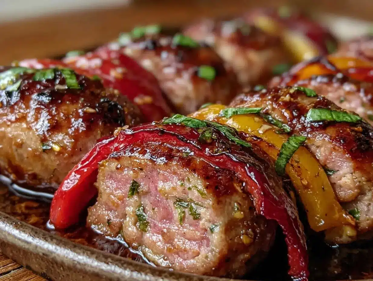 Sheet Pan Sausage and Peppers: Easy Weeknight Dinner 4 sheet pan sausage and peppers preparation steps