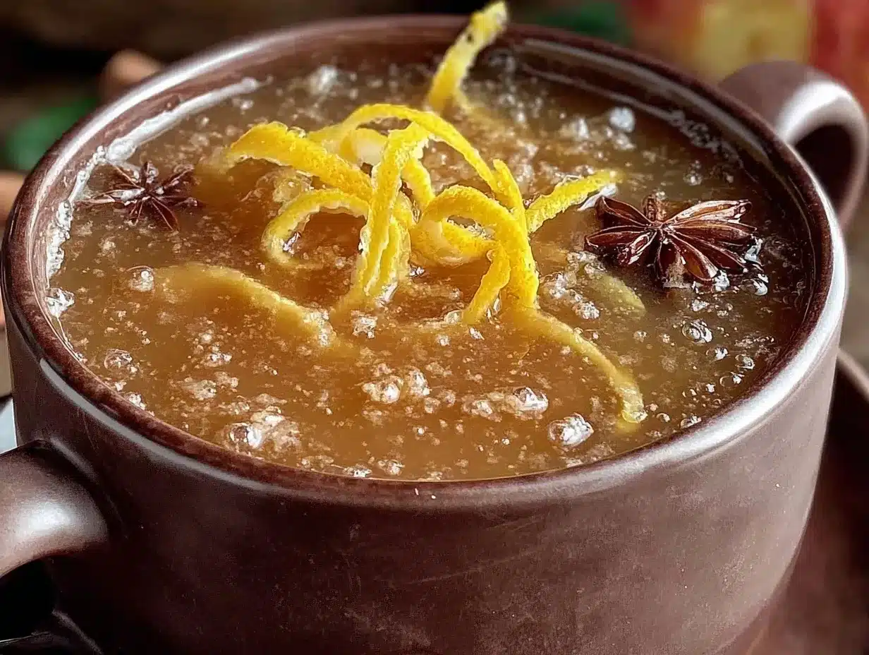 Spiced Caramel Apple Cider: Best Warm Holiday Party Drink 4 Spiced Caramel Apple Cider preparation steps