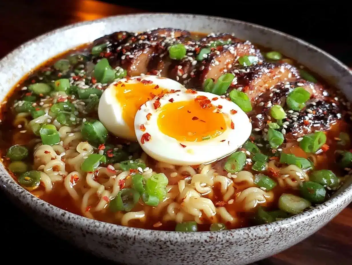 Spicy Ramen Noodle Bowls: Grandma’s Best Homemade Recipe 4 spicy ramen noodle bowl preparation steps