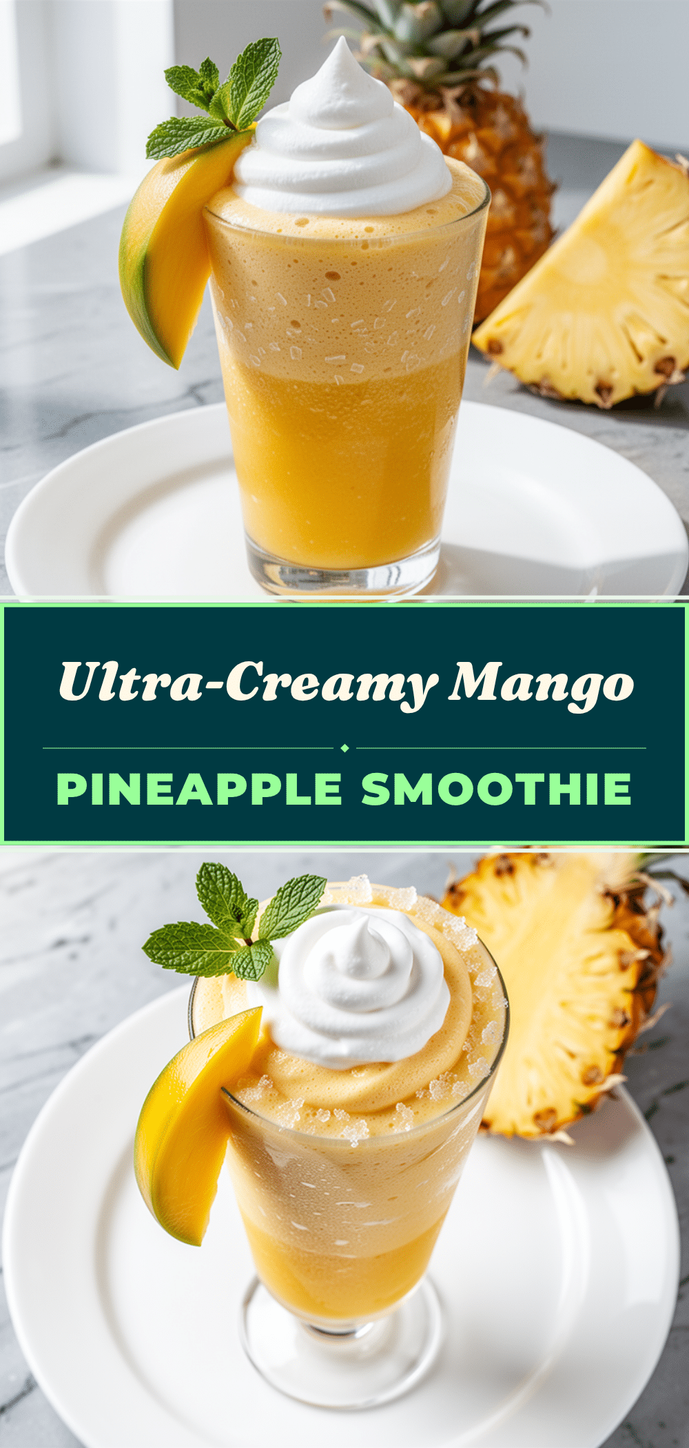 Ultra-Creamy Frozen Mango Pineapple Smoothie 5 Ultra-Creamy Frozen Mango Pineapple Smoothie recipe