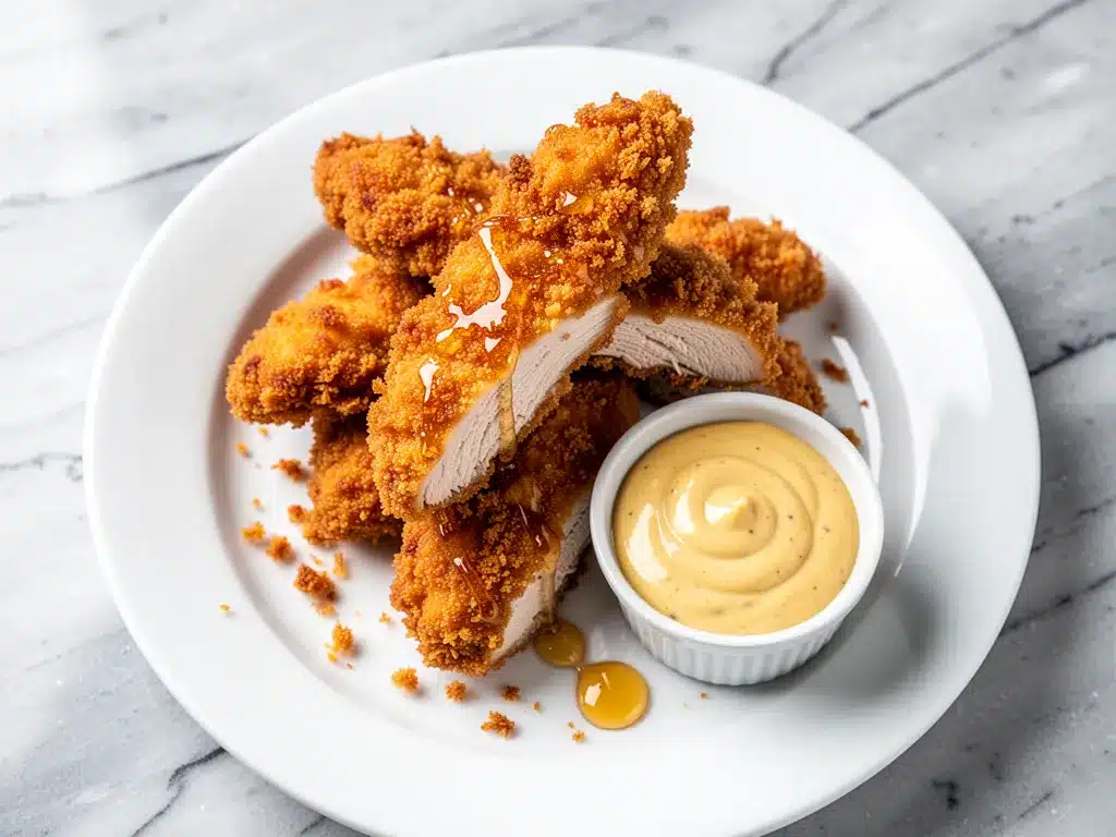 Ultra-Crispy Oven-Fried Chicken Tenders: Best Healthy Recipe 4 ultra-crispy oven-fried chicken tenders preparation steps