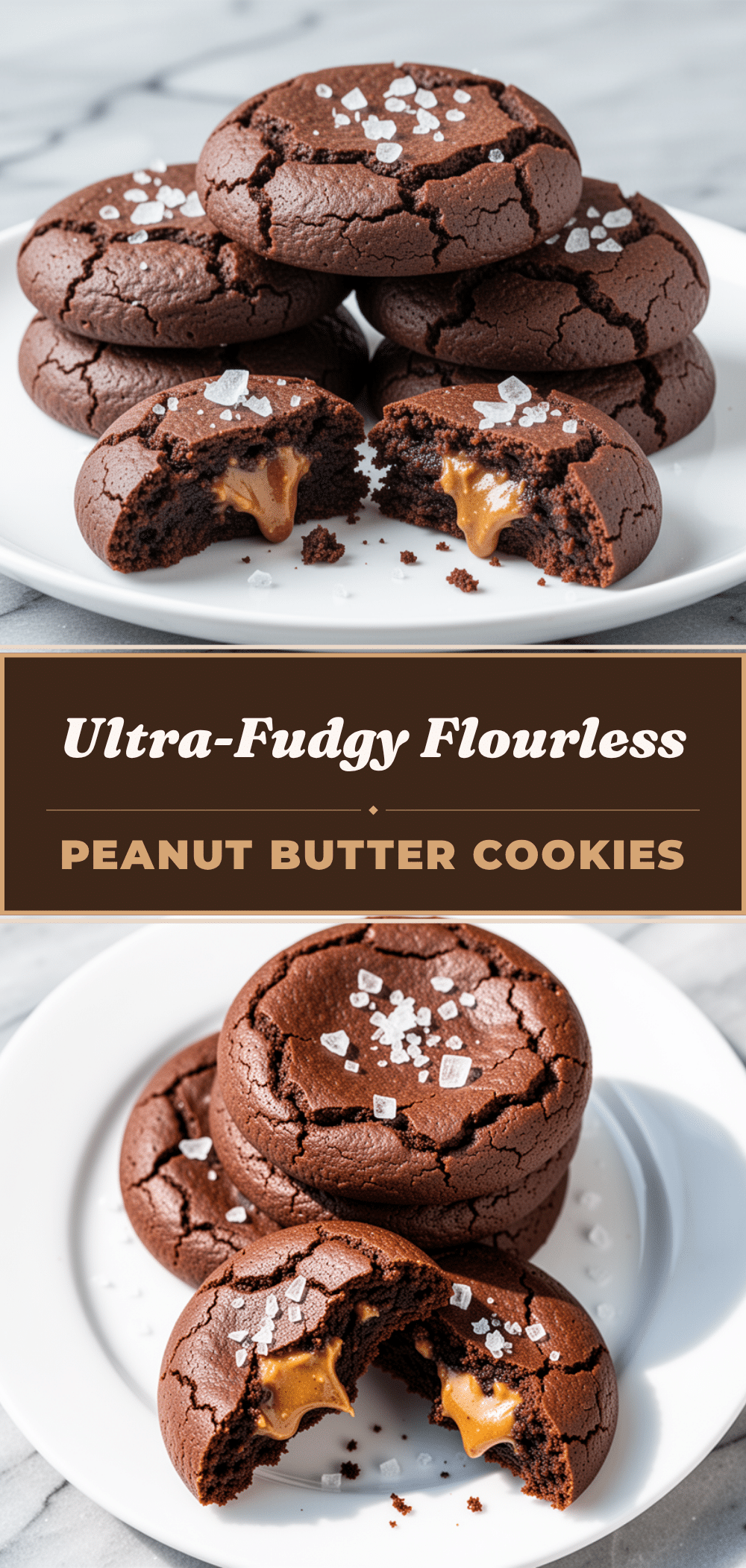 Ultra-Fudgy Flourless Peanut Butter Cookies: 5-Ingredient Easy Treat 5 ultra-fudgy flourless peanut butter cookies recipe