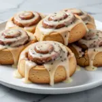 ultra-gooey cinnamon roll cookies - featured image