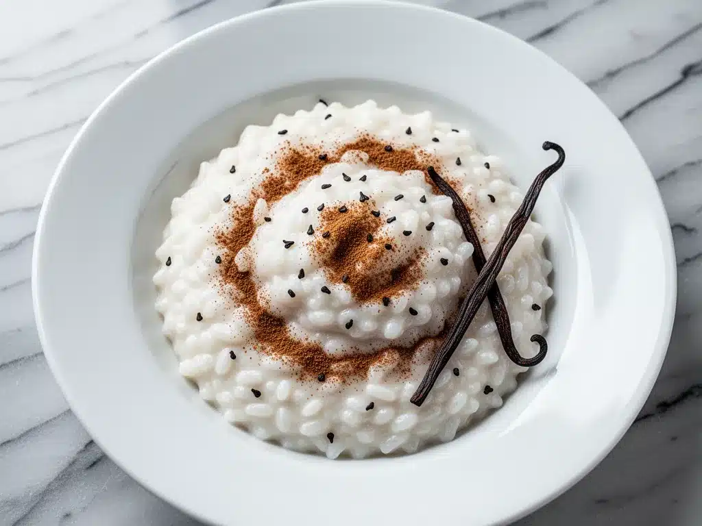 Ultra-Creamy Vanilla Bean Rice Pudding: 10 Best Easy Dessert 4 vanilla bean rice pudding preparation steps