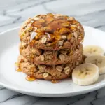 vegan banana oat breakfast cookies - featured image