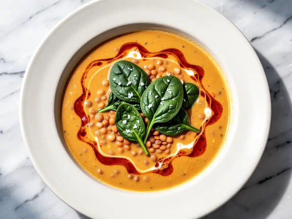 Vegan Coconut Curry Lentil Soup: 5-Ingredient Creamy Coconut Curry Soup 4 vegan coconut curry lentil soup preparation steps