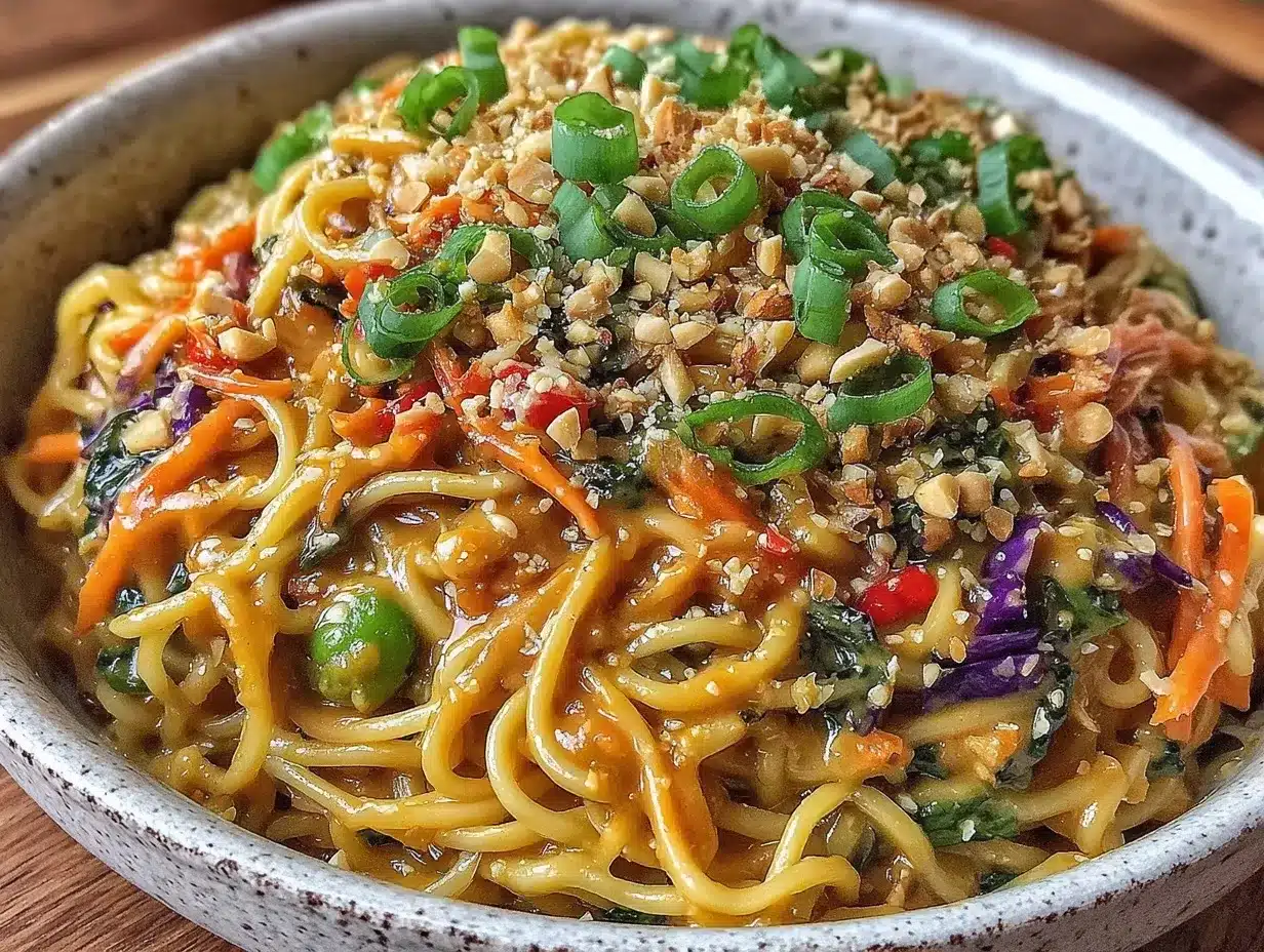 Vegan Peanut Sesame Noodles: 15-Min Fuel for Busy Weeknights 4 vegan peanut sesame noodles preparation steps