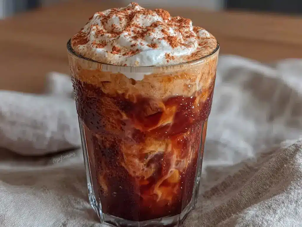 vegan pumpkin spice cold brew - featured image