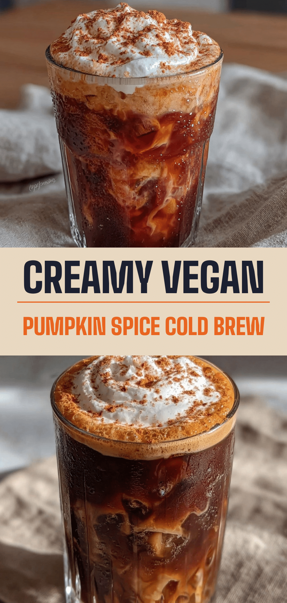 Vegan Pumpkin Spice Cold Brew: 1-2 Servings, No Waste 5 vegan pumpkin spice cold brew recipe